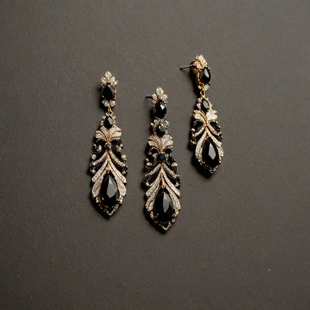 Jakie kolczyki wybrać do czarnej sukienki?