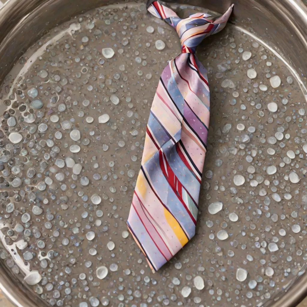 W jaki sposób prać krawat?