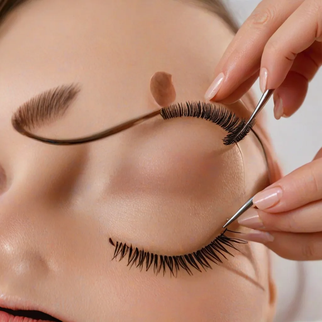 Jak poprawnie dokleić sztuczne rzęsy?