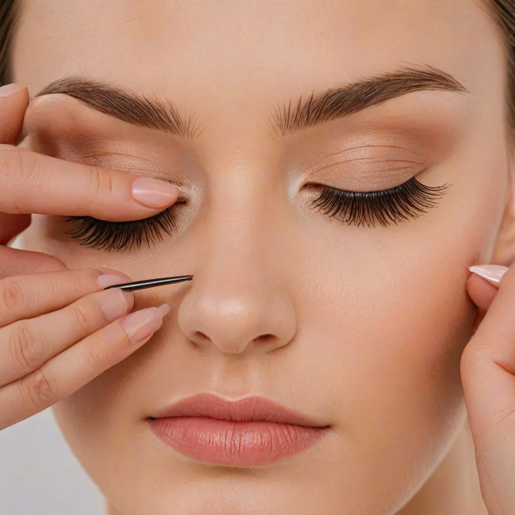 Jak prawidłowo przykleić sztuczne rzęsy?
