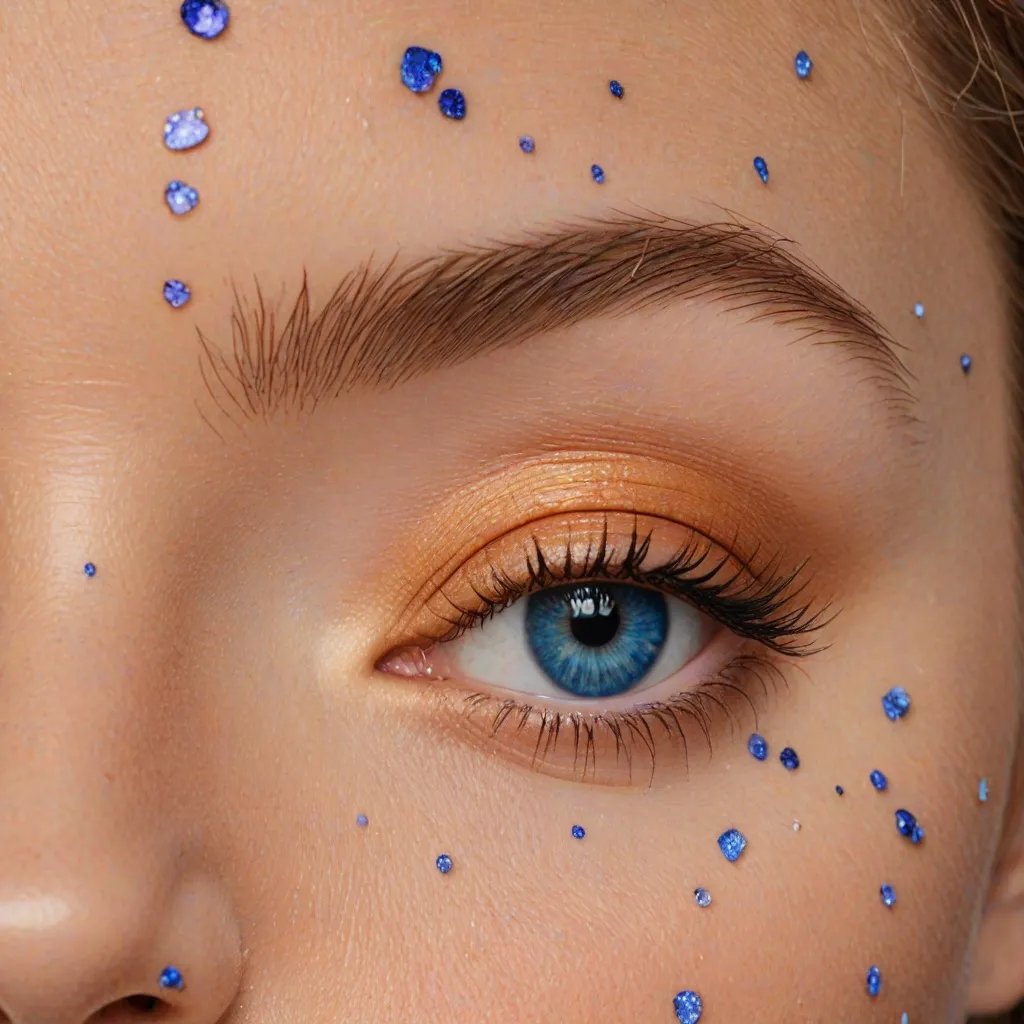 Jakie cienie pasują do niebieskich oczu?