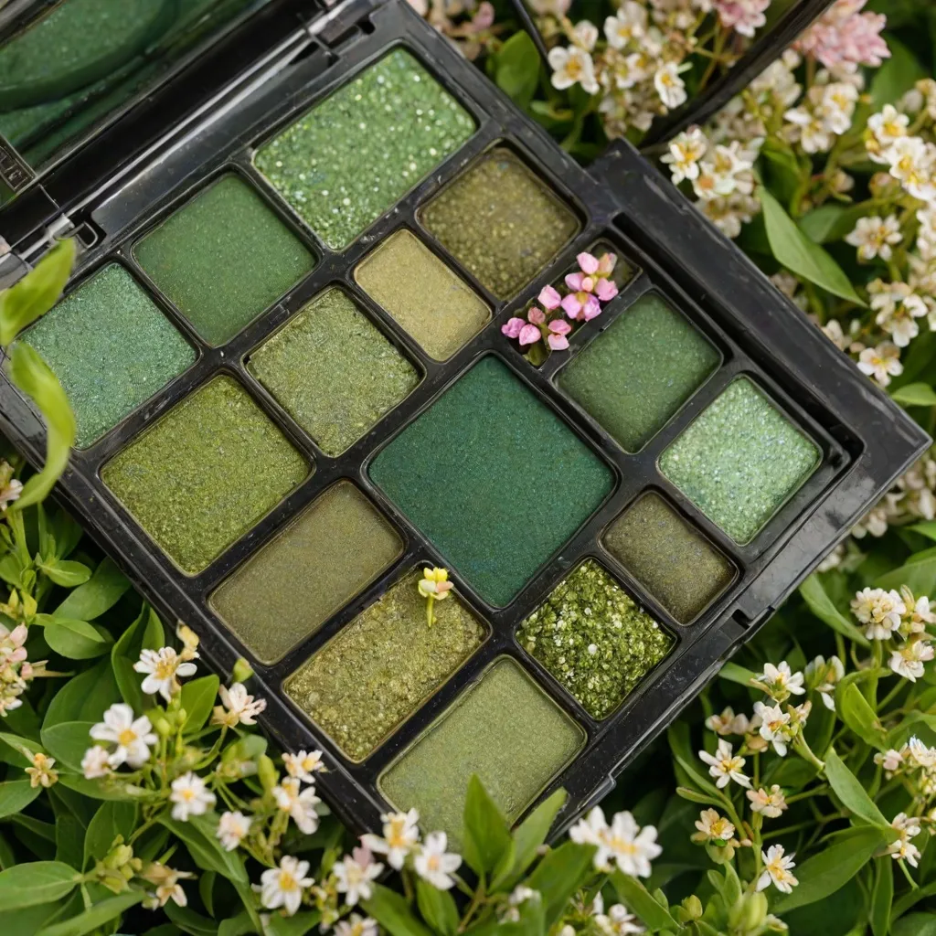 Jaki makijaż podkreśli zielone oczy?